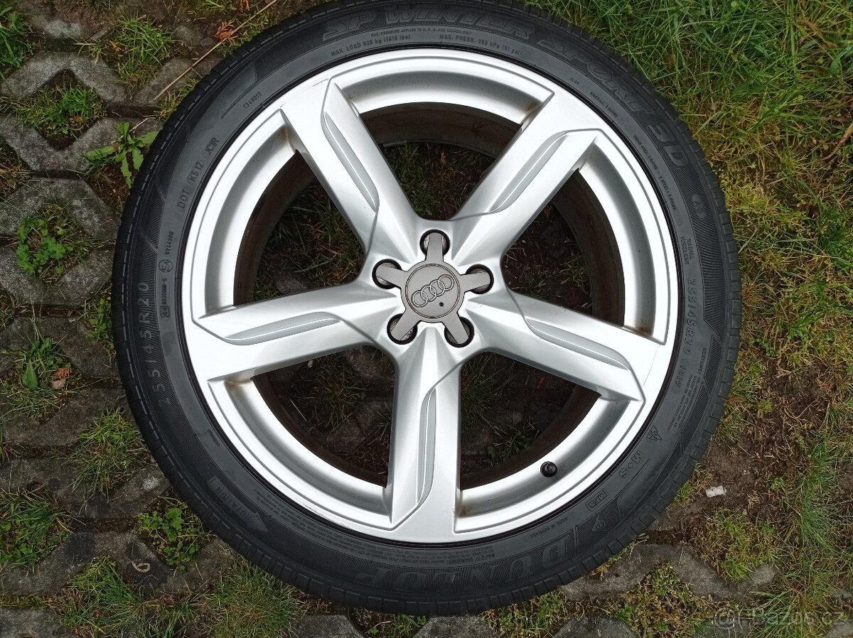 Pěkné zimní al kola 20" originál Audi Q5 r.v. 2011