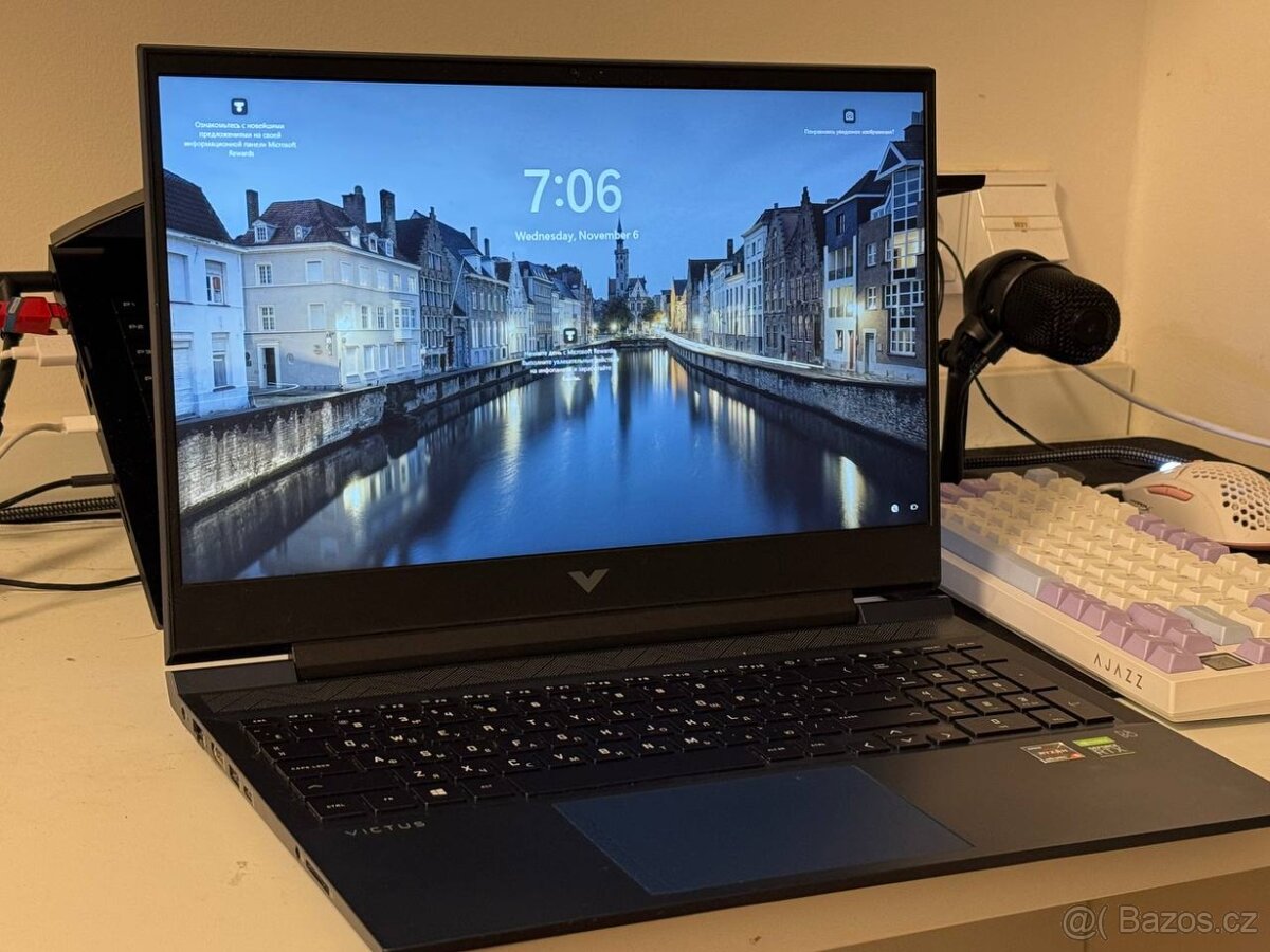 HP Victus 16. RTX 3050, 16Gb RAM, Ryzen 5 5600H 1024Gb SSD