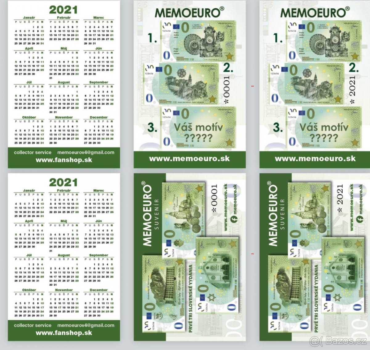 Memo Euro min ikalendar 2021 Limited edition