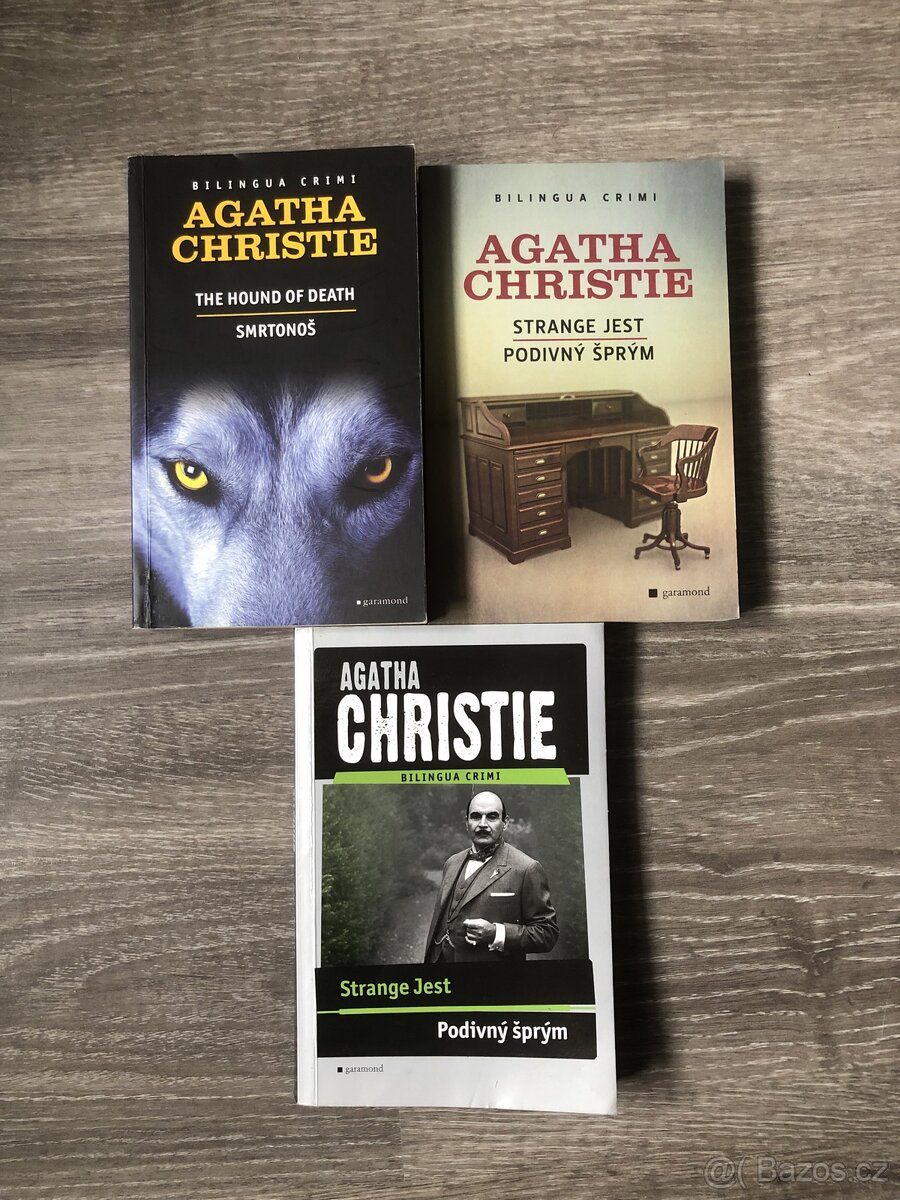 3 knihy od Agathy Christie