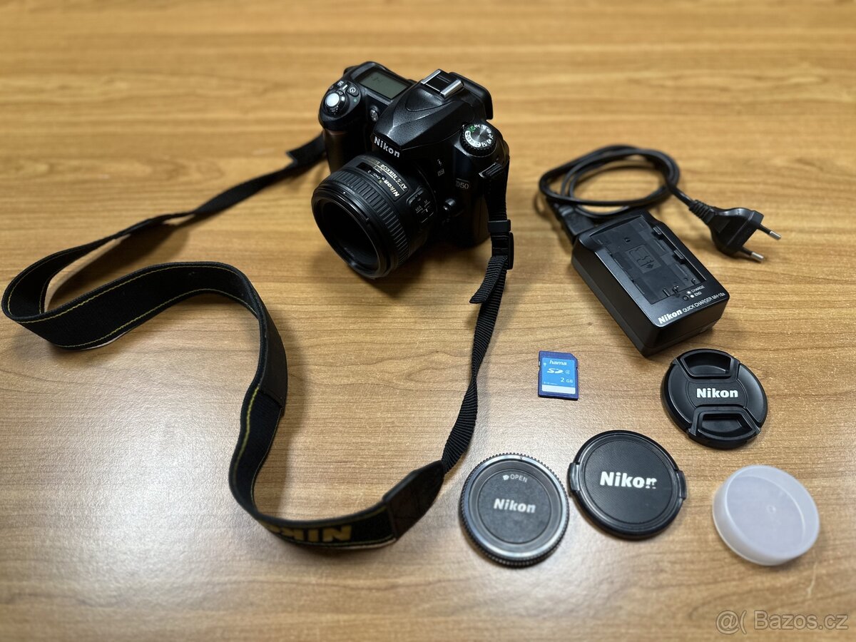 Nikon D50 + nikkor 50mm 1,4AF