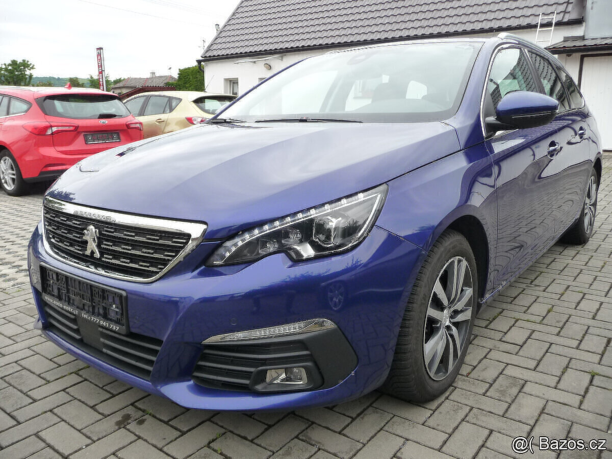 Peugeot 308 1.5HDi 96kw Alure automat plná výbava top