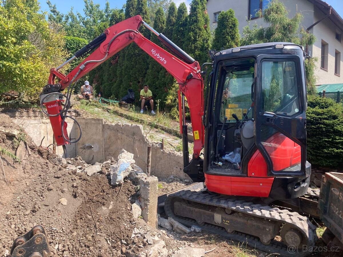 Zemní a výkopové práce Praha a Střední čechy