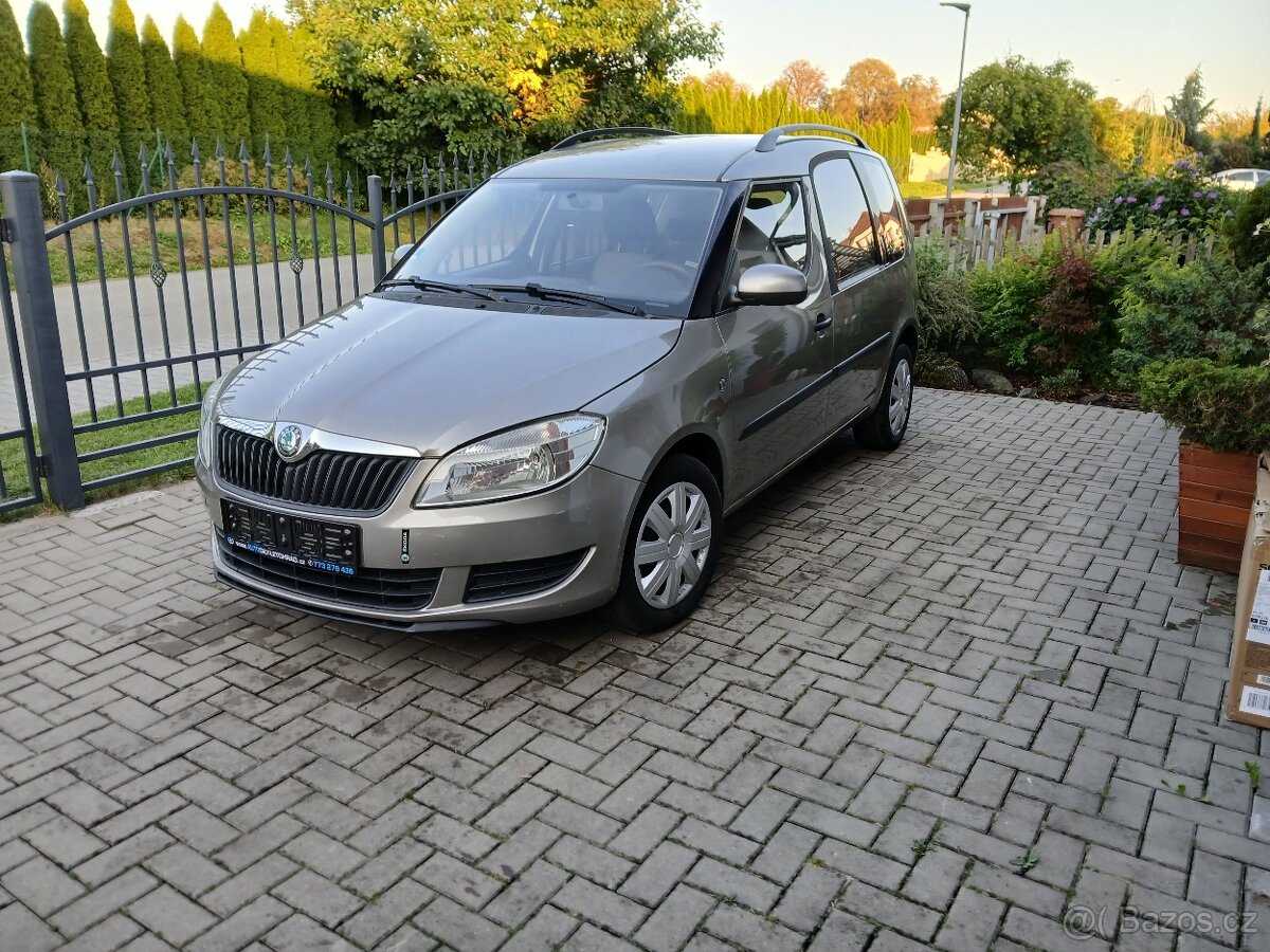 Skoda Roomster 1.2TSi, 63kW, čtyřválec, nová Česká STK