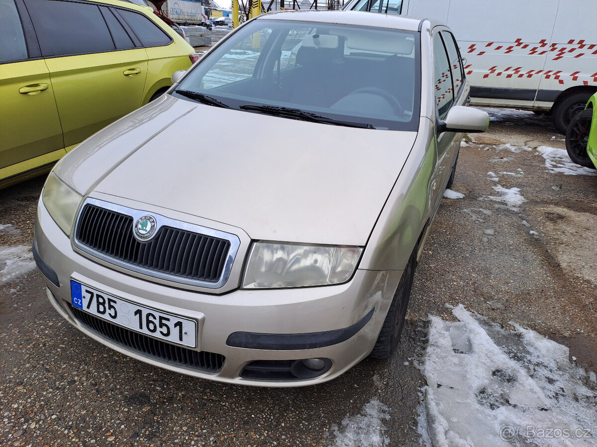 Veškeré ND Škoda Fabia I 1,2 12V 47kw AZQ