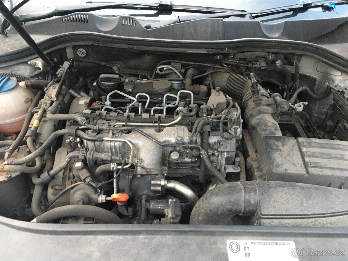 Motor 2.0tdi CR 81kw kod:CBDC vw passat