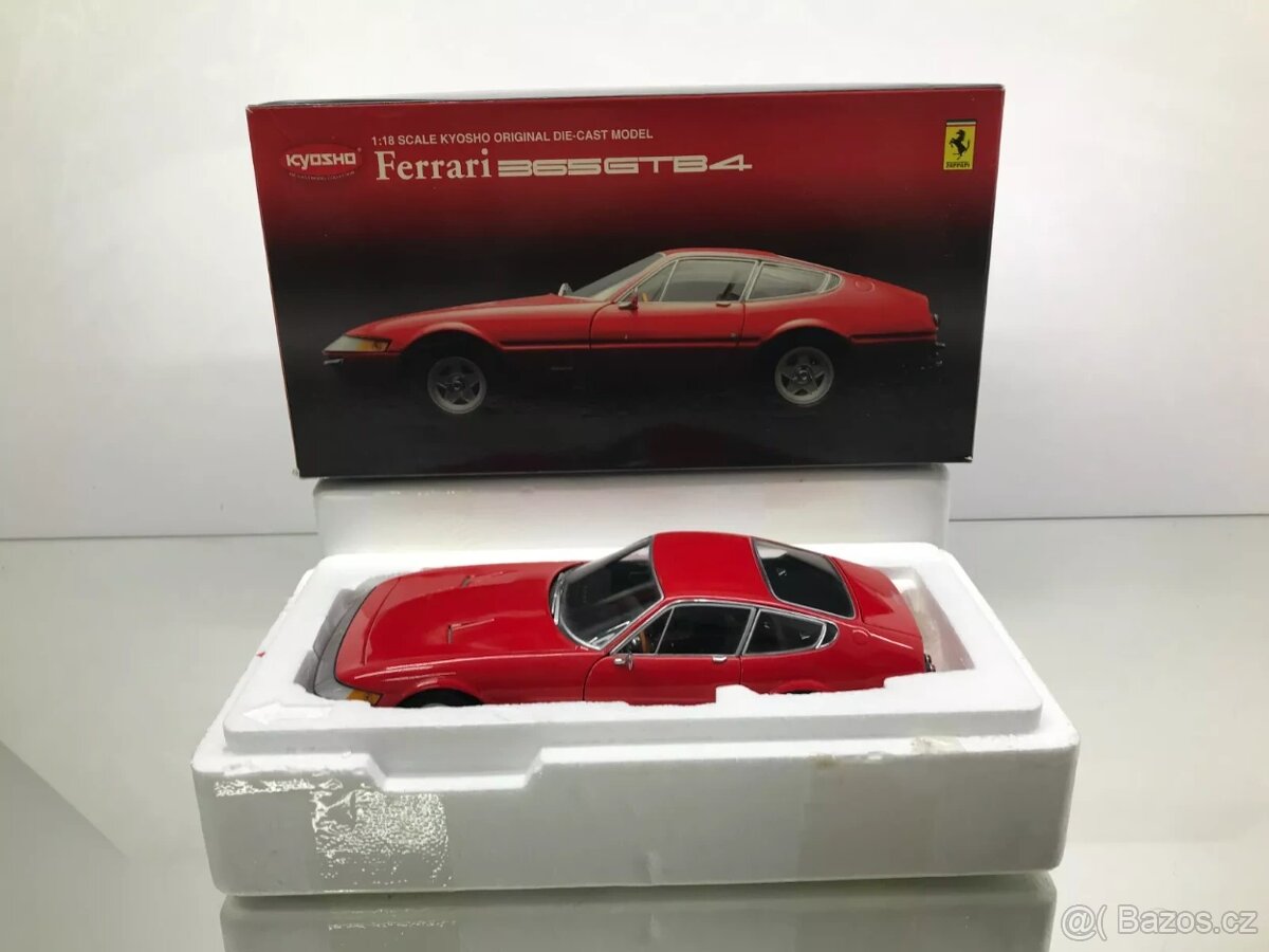 KYOSHO 0816R FERRARI 365GTB/4 DAYTONA 1969 -RED