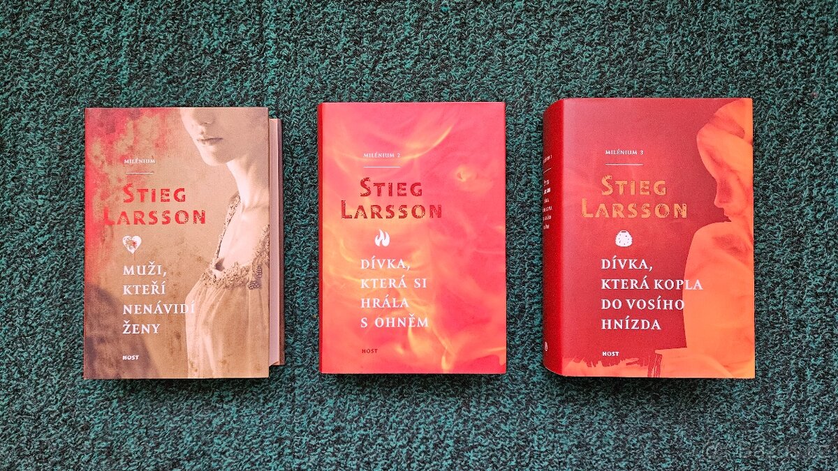 Stieg Larsson: Milénium 1-3