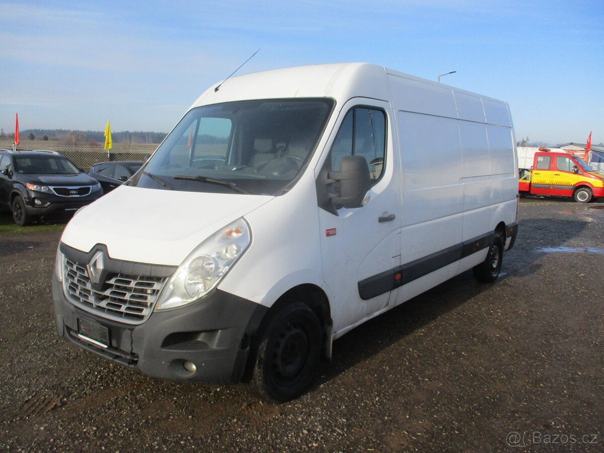 RENAULT MASTER 2,3 DCi 107kw L3H2 bez koroze, DPH