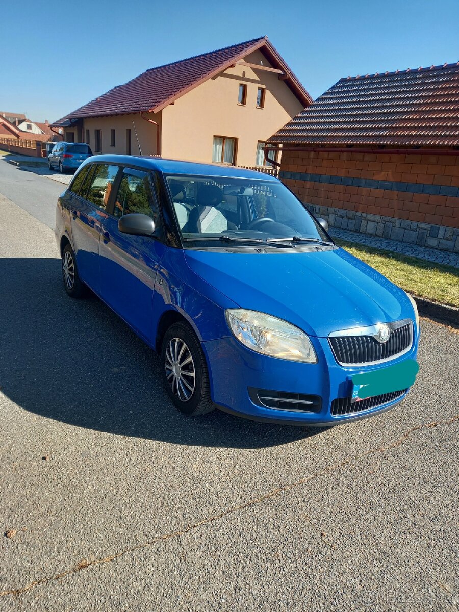 Škoda fabia 1.2i 51kw r2009 naj220t.km. +plyn CNG do 2028