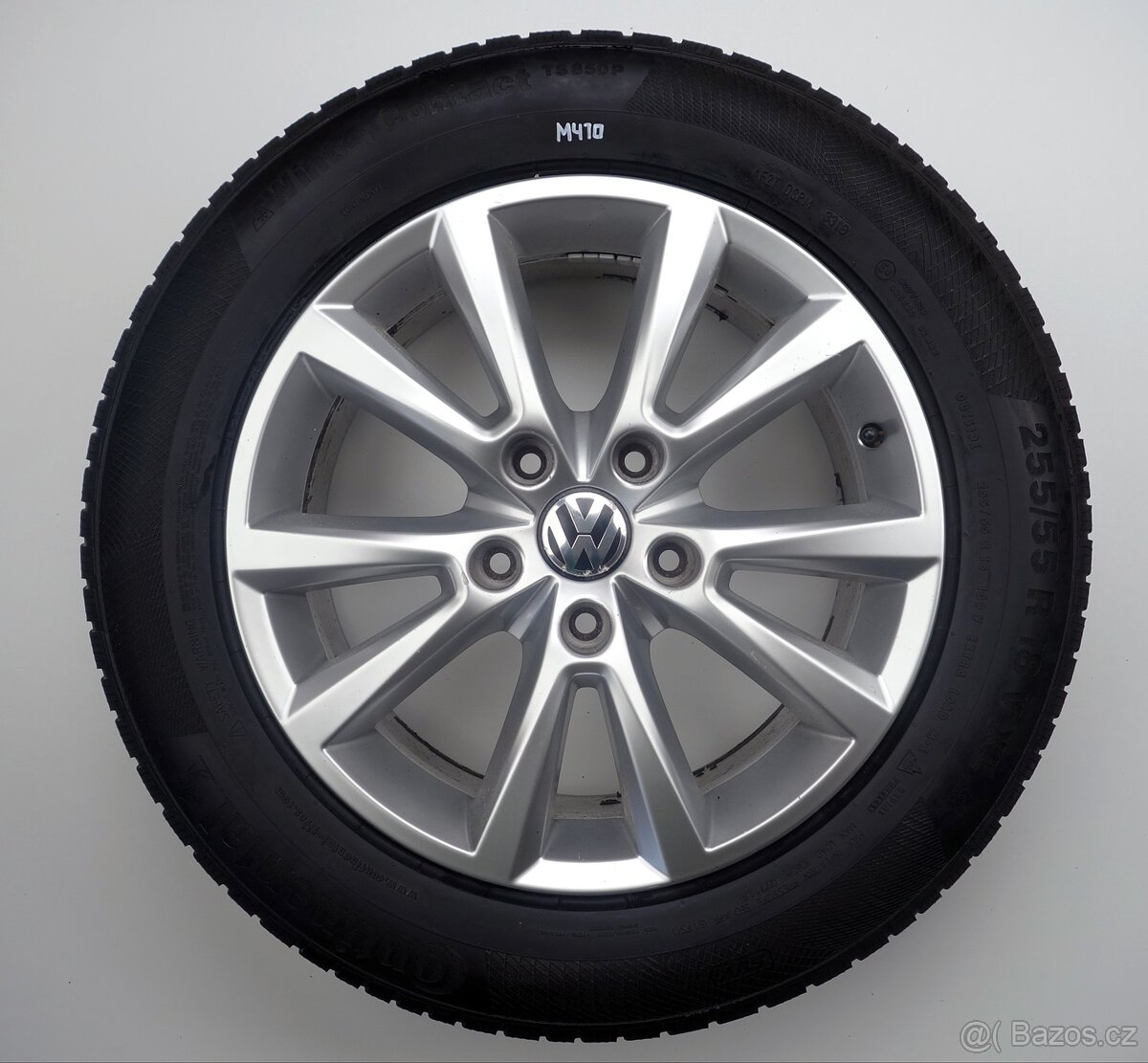 Volkswagen Touareg - Originání 18" alu kola - Zimní pneu