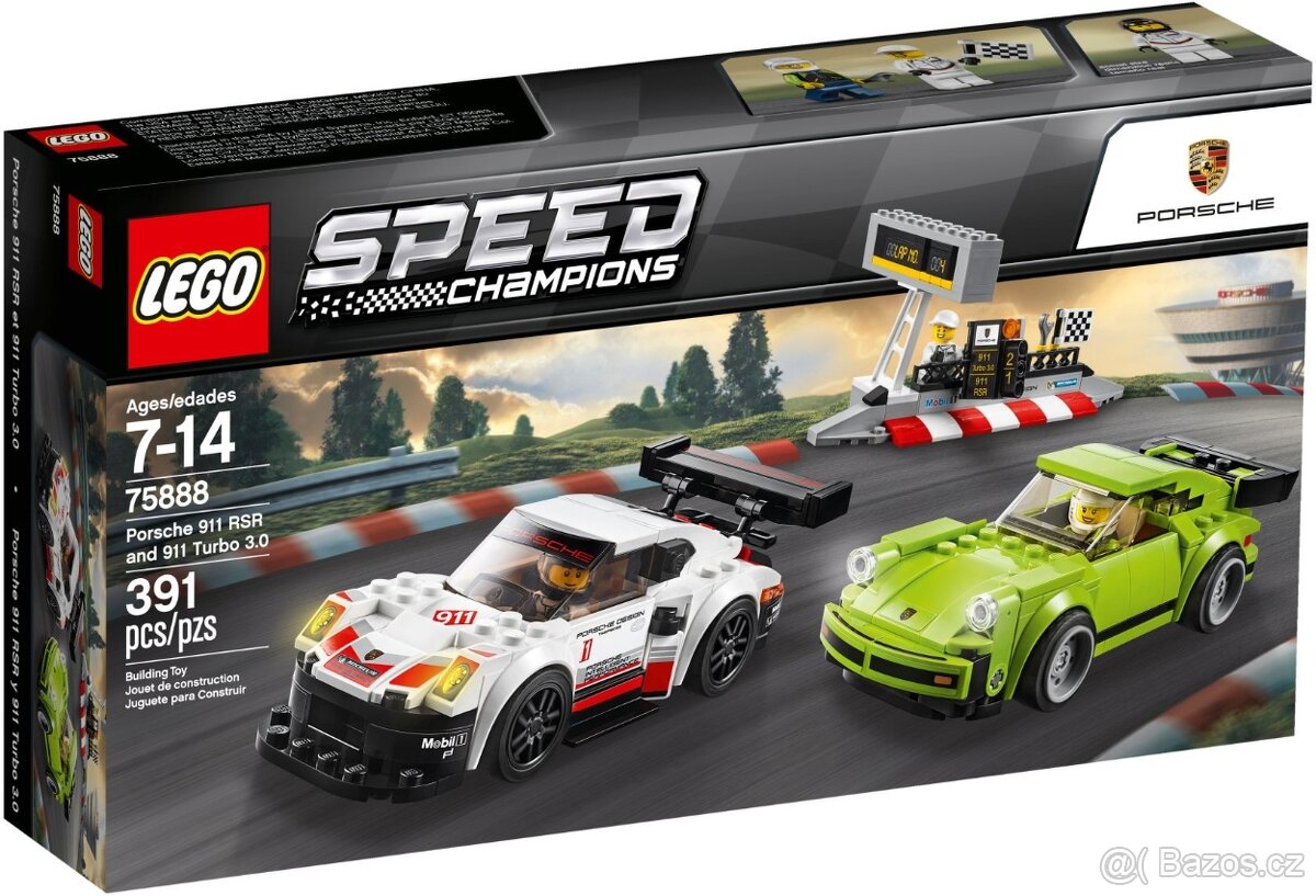 LEGO 75888 Porsche 911 RSR and 911 Turbo 3.0