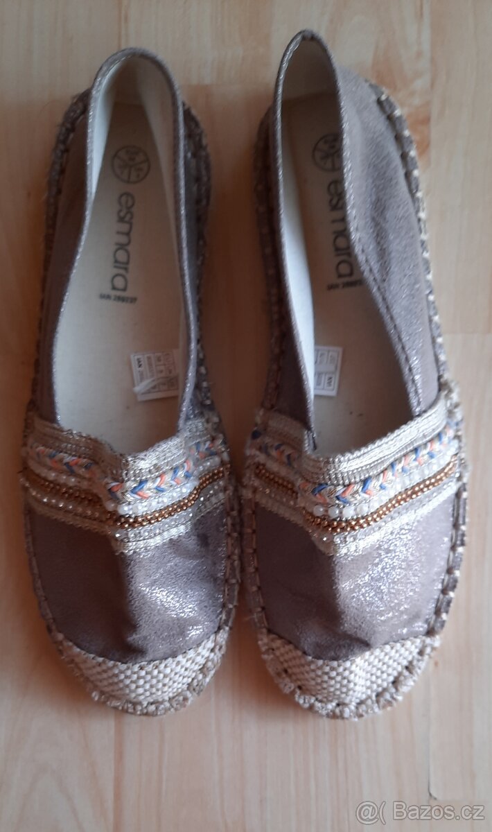 Nové dámské espadrilky