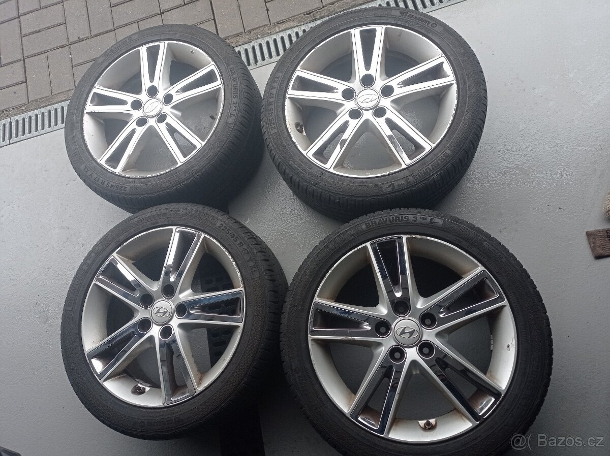 Zánovní LETNI 17" al ORIGINAL HYUNDAI i30, KIA Ceed