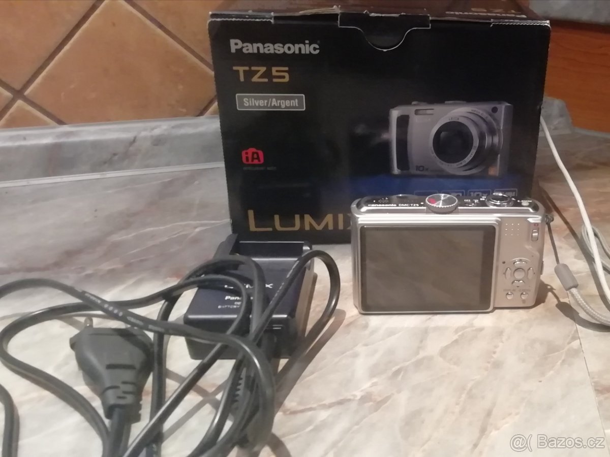 Foťák Panasonic Lumix TZ 5 silver