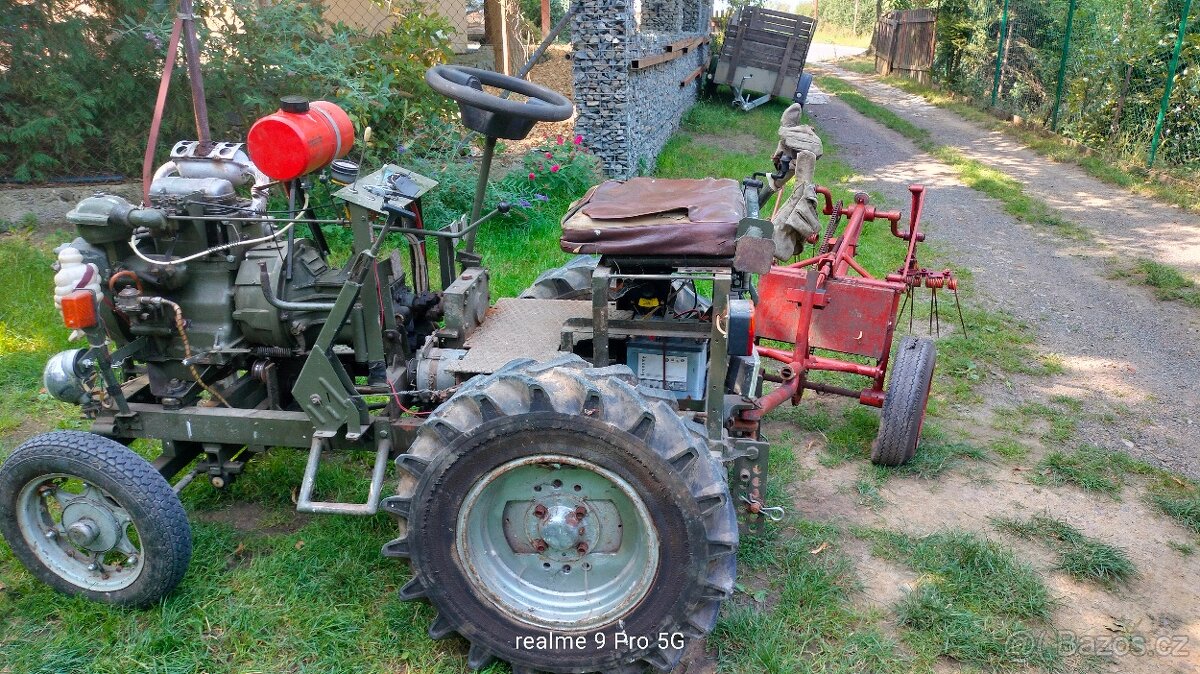 Malotraktor domácí výroby