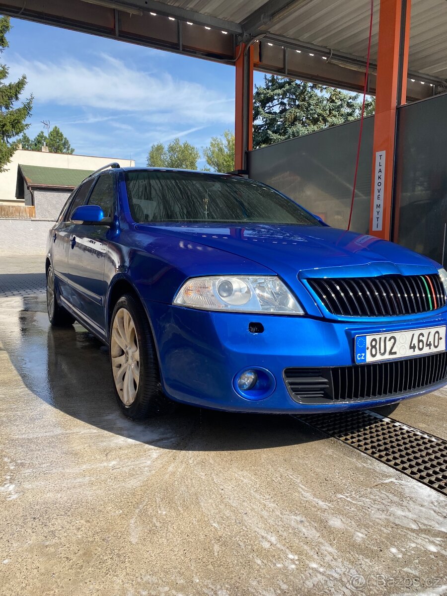 Škoda octavia II  benzin RS 147kw BWA, rok 2006