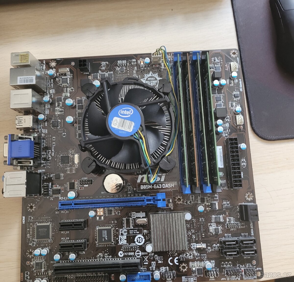 Kompletní počítačový set - Základní deska, CPU a RAM