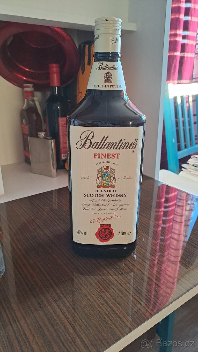 Ballantine's Finest Whiskey,neotevřená