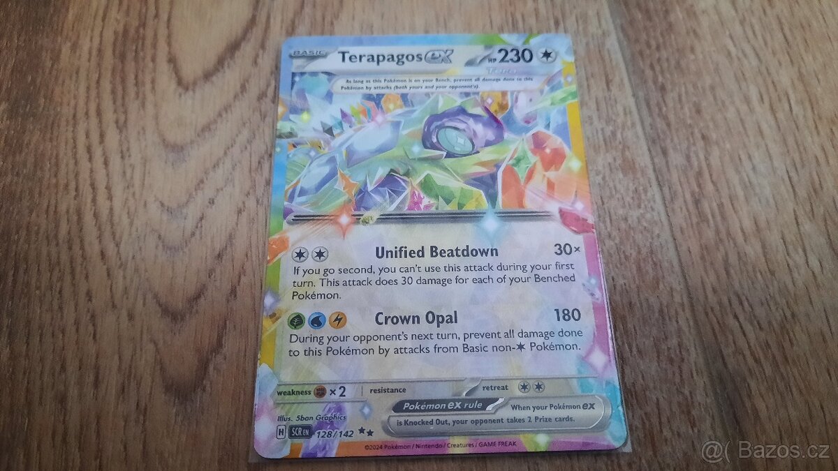 karta Pokémon Terapagos EX