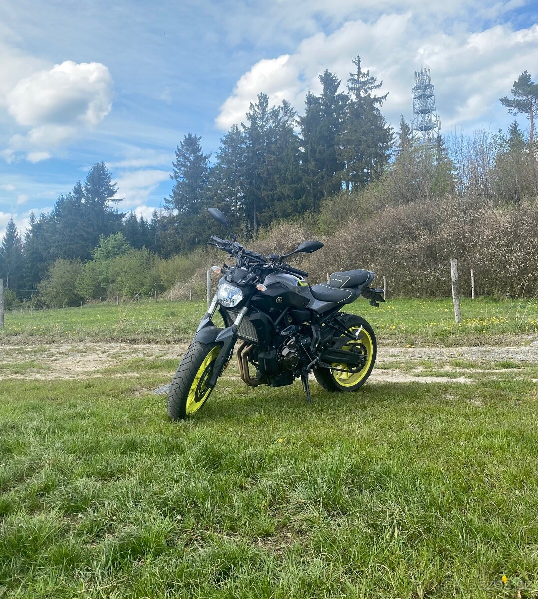 Yamaha mt 07 nová STK