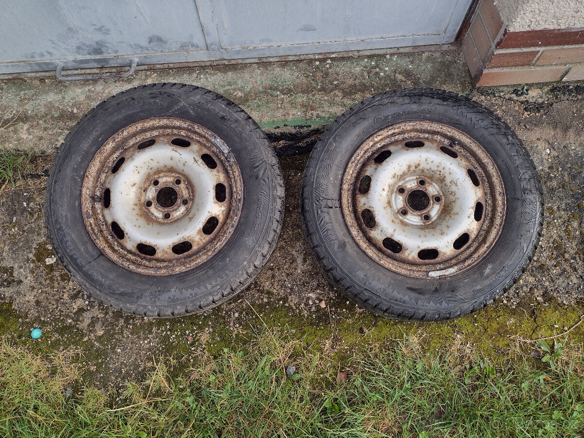 ZIMNÍ KOLA S DISKY 195/65 R 15, ŠKODA OCTAVIA 1, MATADOR  NO