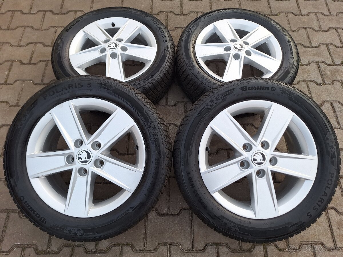 Disky originální Škoda Octavia III 5x112 R16 Star