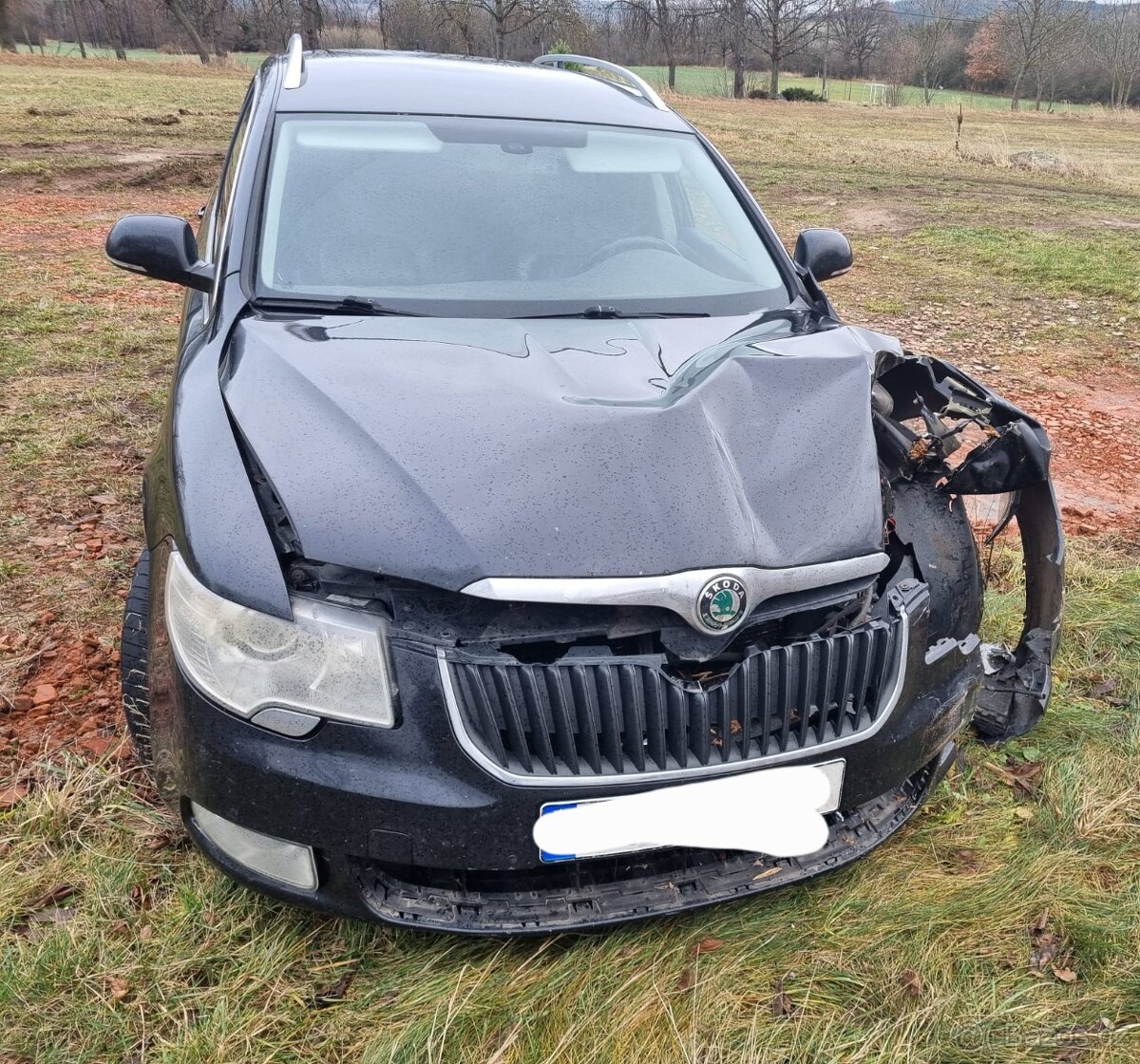 nd ze škoda Superb 2.0.TDI 125kW, černý