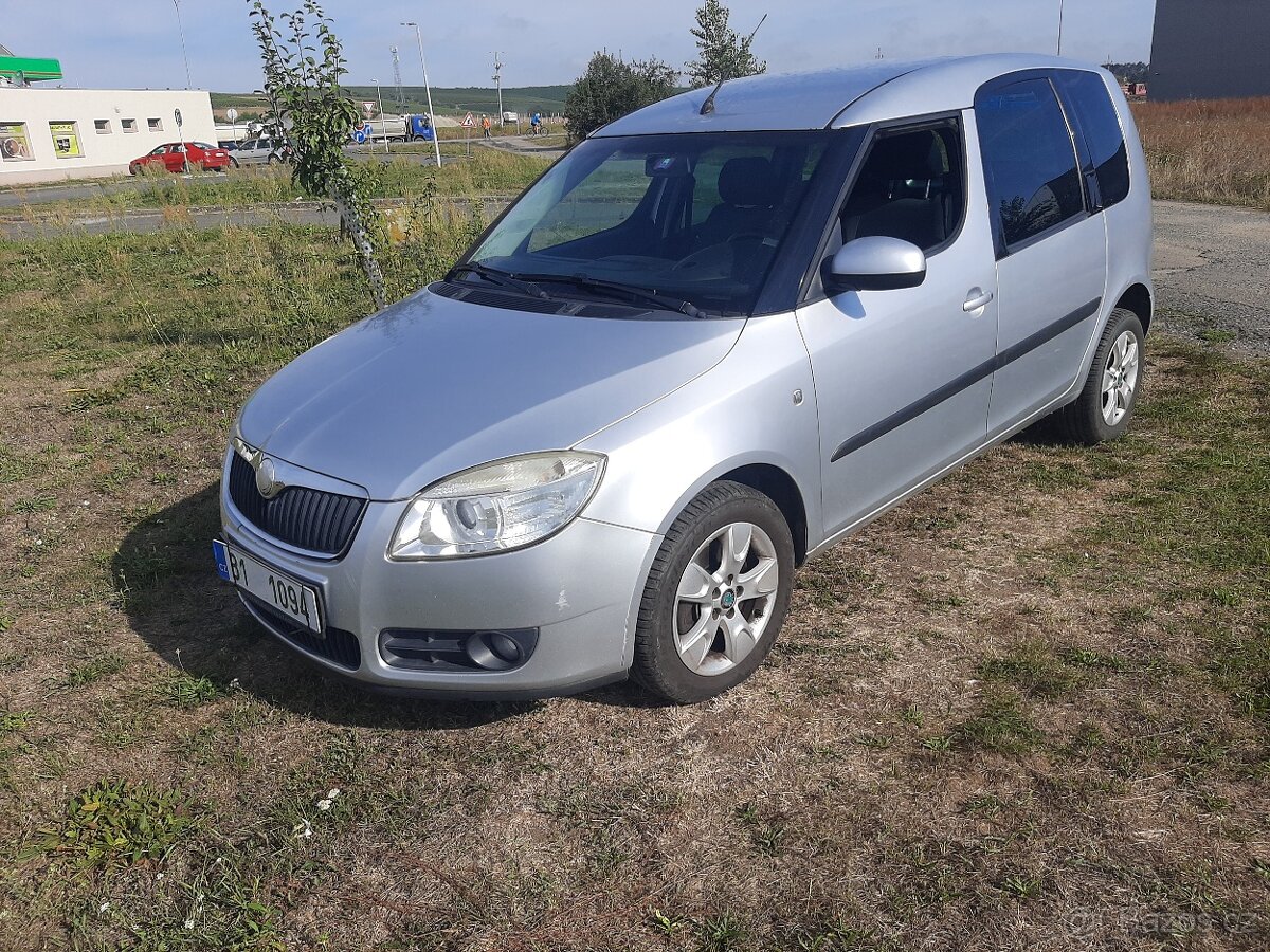 Škoda Roomster 1.9 TDI 77kw Klima Alu Model 2008 Nová Stk-