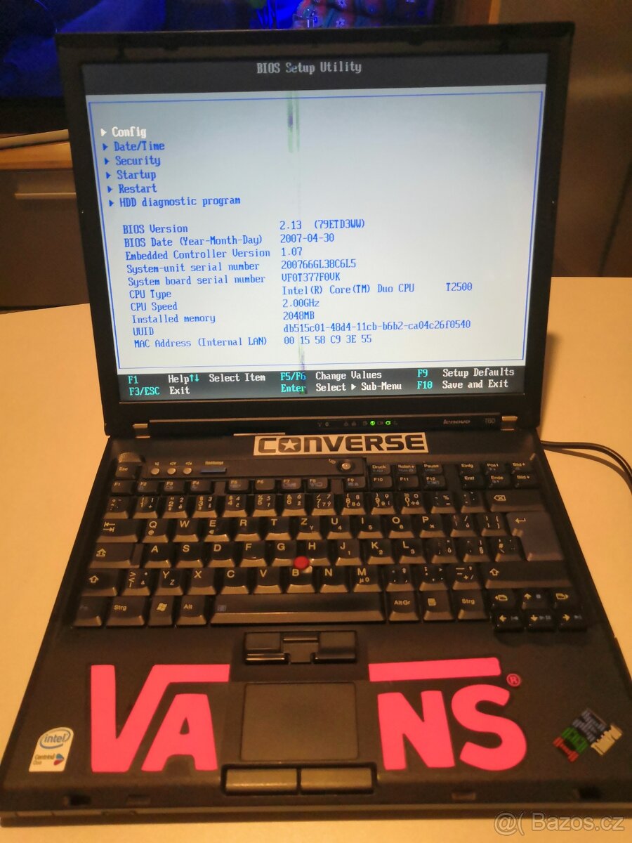 2. Lenovo IBM Thinkpad T60