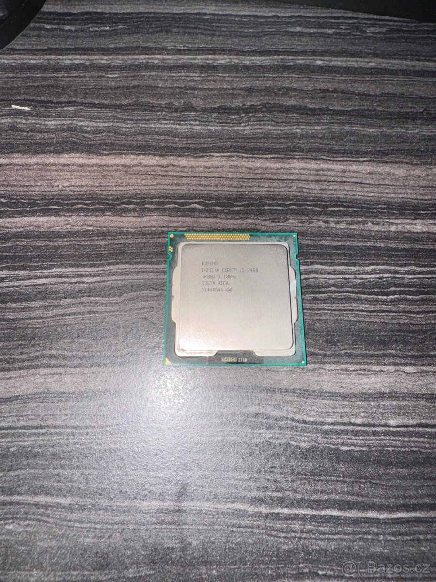 Intel i5 2400 + intel chladič