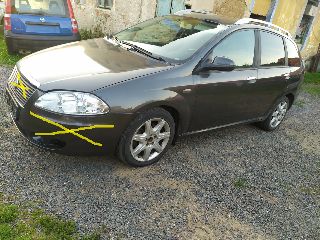 Fiat Croma 1.9JTDM ,110kW ,r.v. 2006 rozprodám na ND