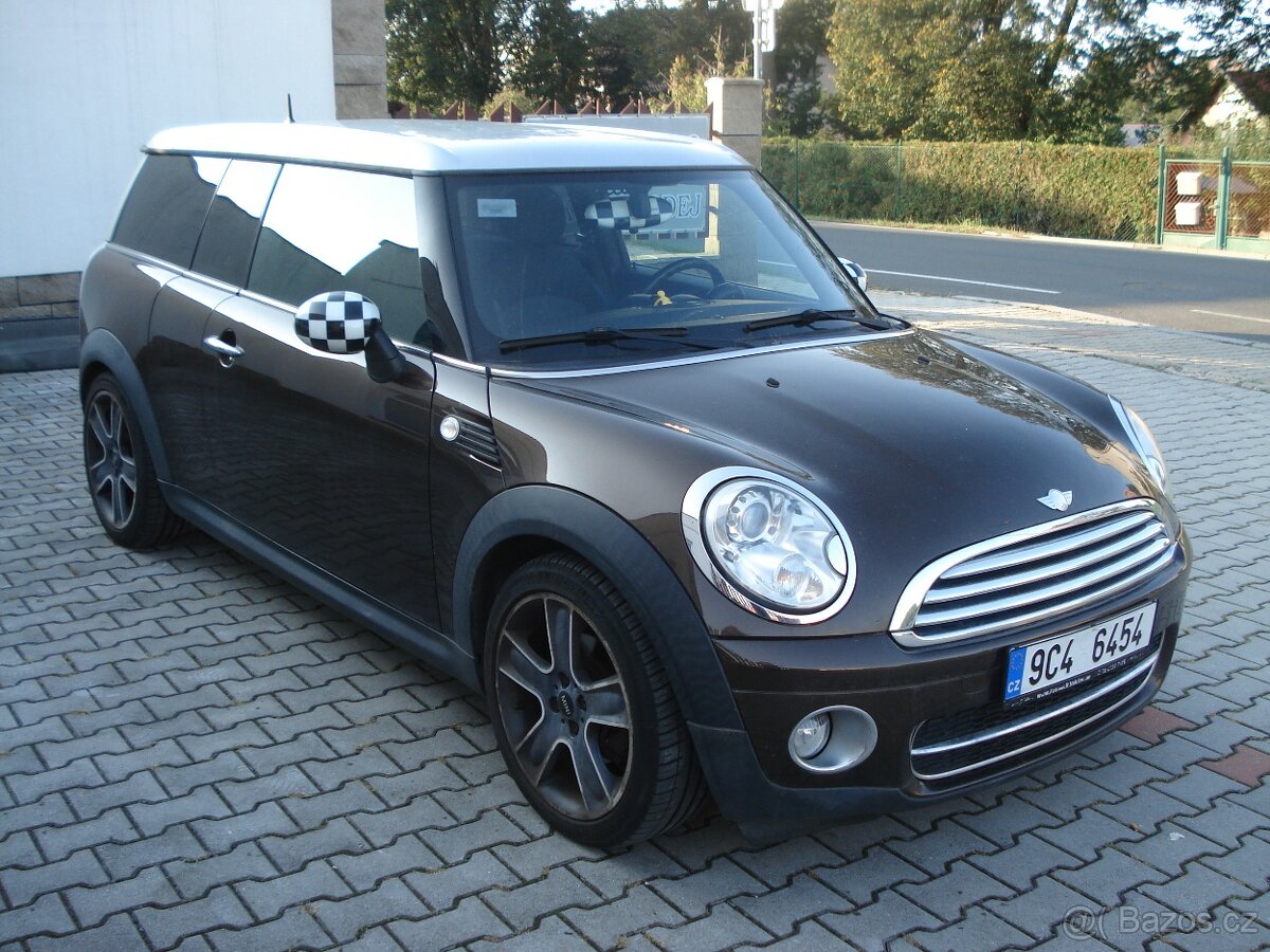 MINI CLUBMAN 1.6 D,SERVISKA,NOVÁ STK