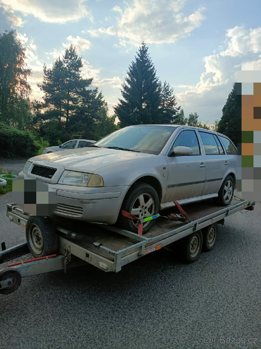 Prodám veškeré náhradní díly z Škoda Octavia 1.6i 75kw