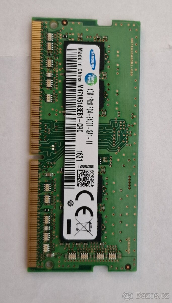 Ddr4 pro notebooky 4gb