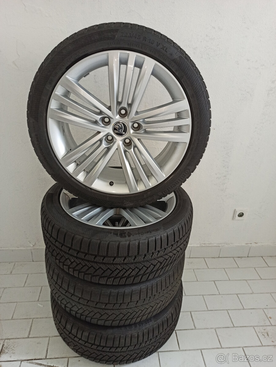 ALU KOLA ZIMNÍ ŠKODA 225/45 R18