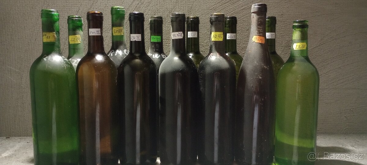 Vína s možností archivace