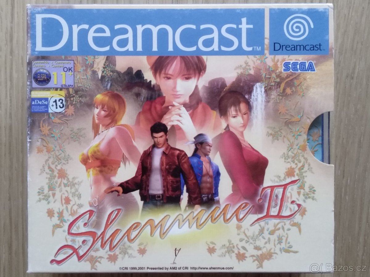 SHENMUE II - Sega Dreamcast hra (RARITA)