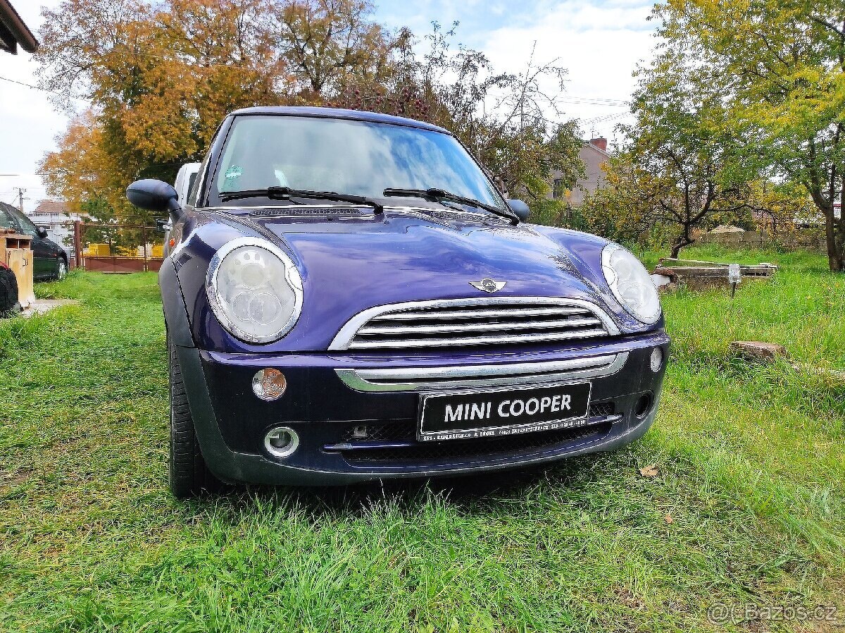 Veškeré náhradní díly Mini Cooper One R50 r.v. 2005 facelift