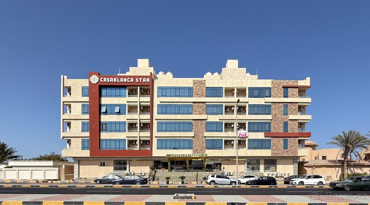 Hurghada, Egypt, 2+kk 25 m², v resortu s vlastní pláží