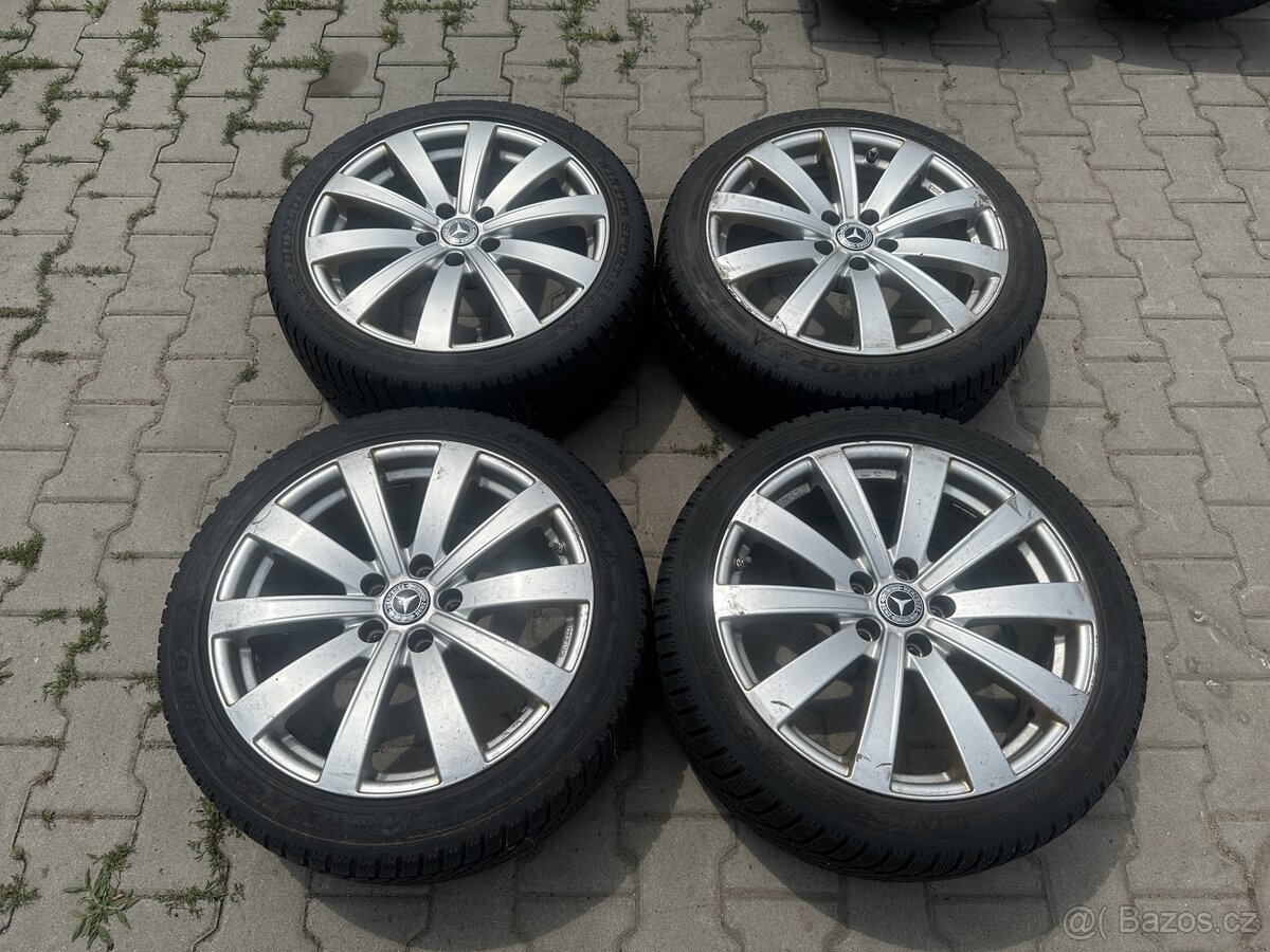 4x al kola 5x112 “18” + pneu zimní 245/40 R18