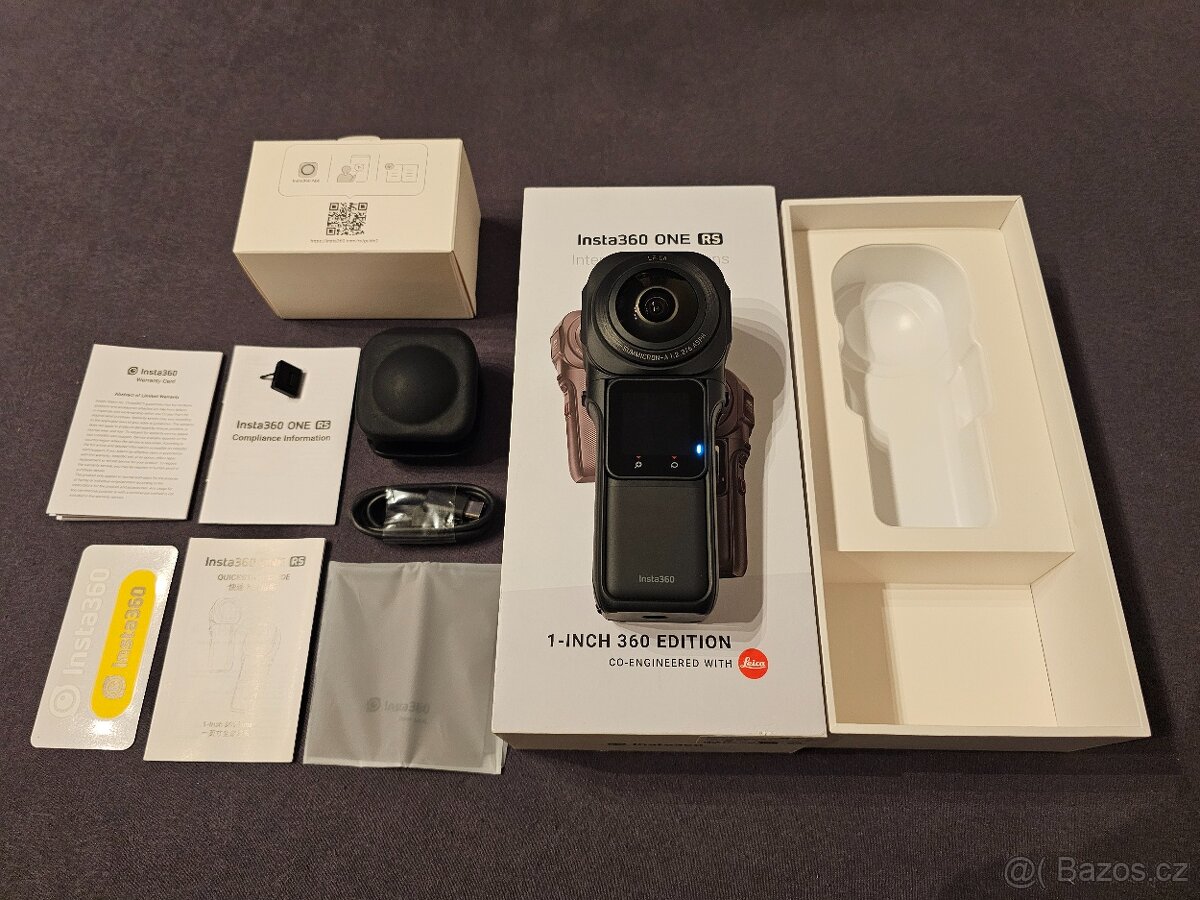 Akční kamera Insta360 ONE RS 1-Inch 360 Edition - Zamluveno