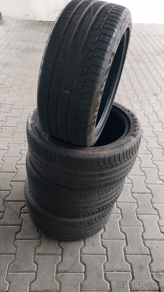 Prodám 4 x letní pneu Continental 245/40/18