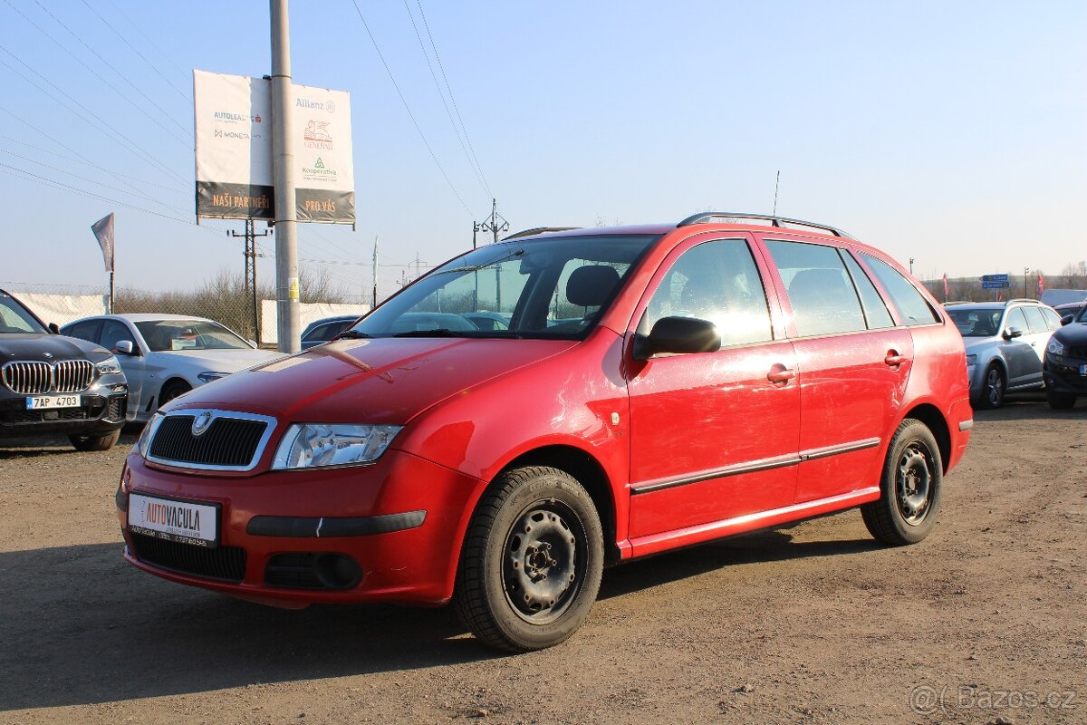 Škoda Fabia 1,4i 59KW 16V, STK 2/2027, KLIMA, r.v. 2007