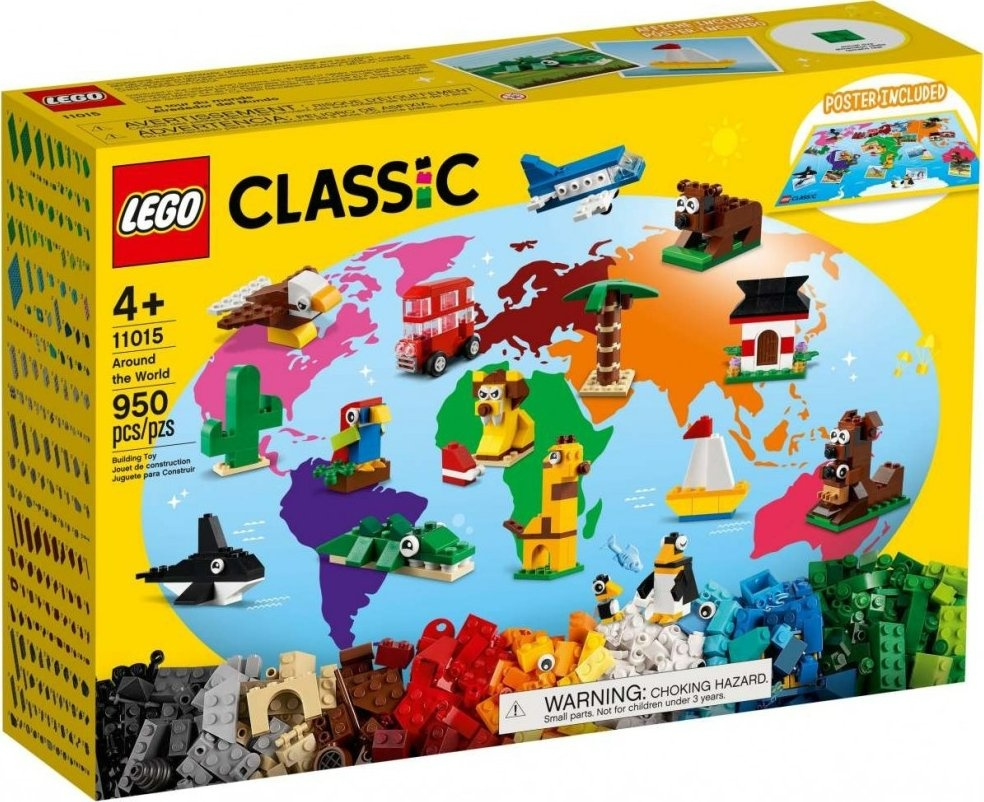 Nové nerozbalené LEGO Classic 11015 Cesta kolem světa