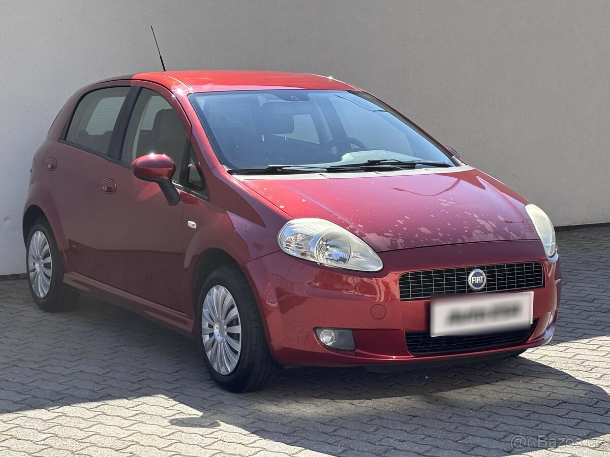 Fiat Punto 1.2i ,  48 kW benzín, 2007