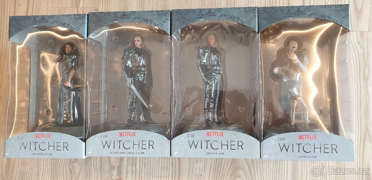 Figurky Zaklínač, Netflix - Geralt, Yennefer, ..