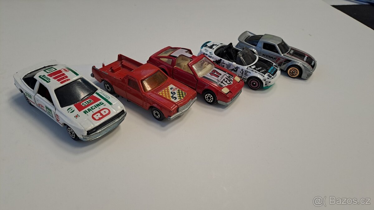 Prodám auticka Matchbox, Majorette,Hot wheels