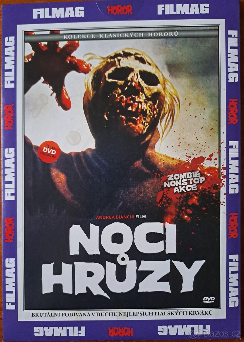 Noci hrůzy, DVD, horor