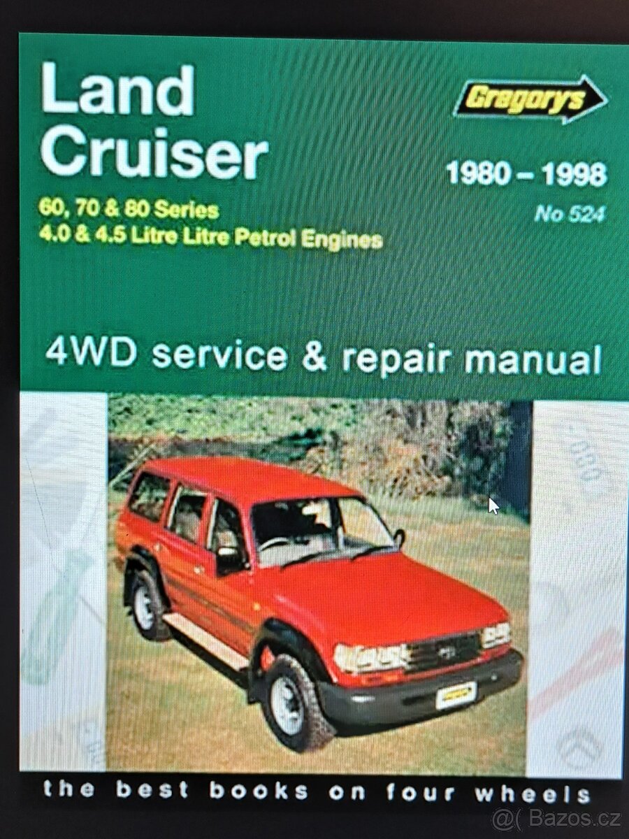 Toyota Land Cruiser 60, 70, 80-Opravárenský manuál